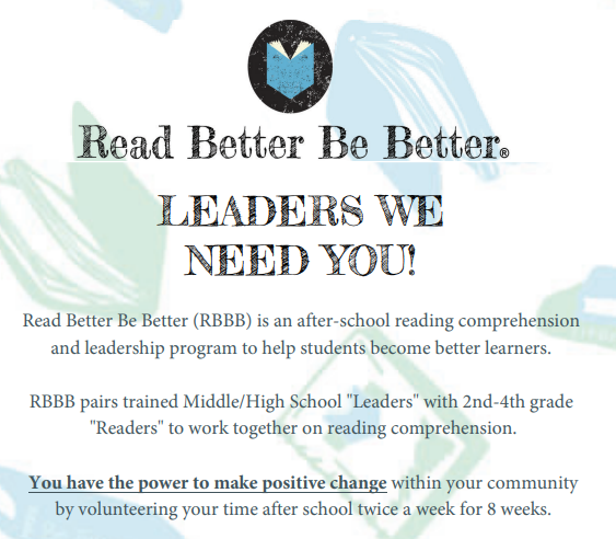 Image for event: Read Better Be Better Information Session (DT)