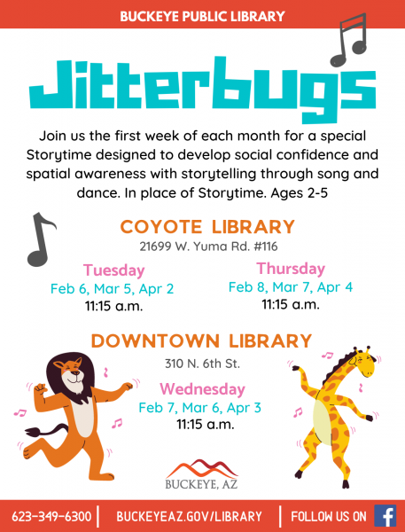 Image for event: Jitterbugs - Ages 2-5 