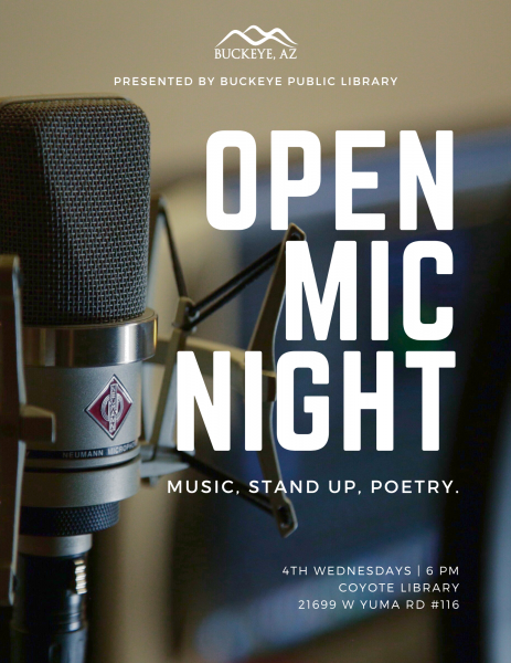 Image for event: Open Mic Night (CB)