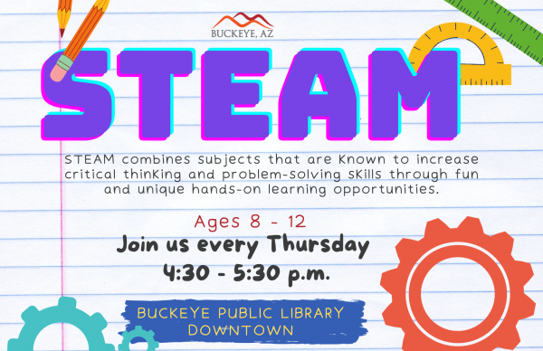 Image for event: STEAM Ages 8 - 12